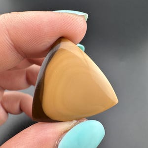 Rim - Bat Cave - Jasper - Triangular Cabochon - Prineville, Oregon