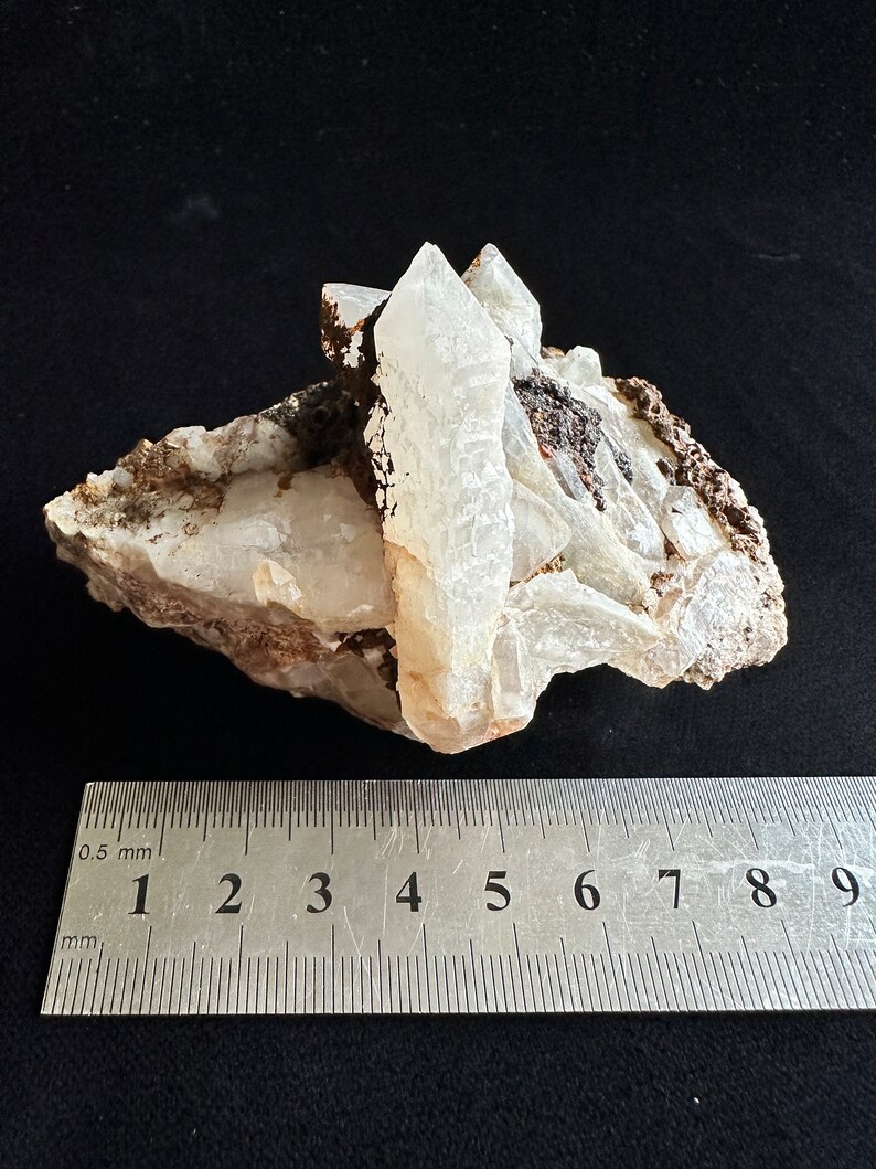 Cluster Ruller Elestial Quartz Crystal Cluster - Memphis Mine, New Mexico - Etsy