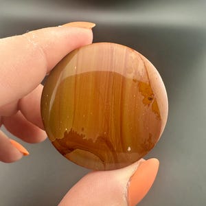 Antelope Jasper - Round Cabochon - Owyhee Mountains - Oregon, Idaho Border