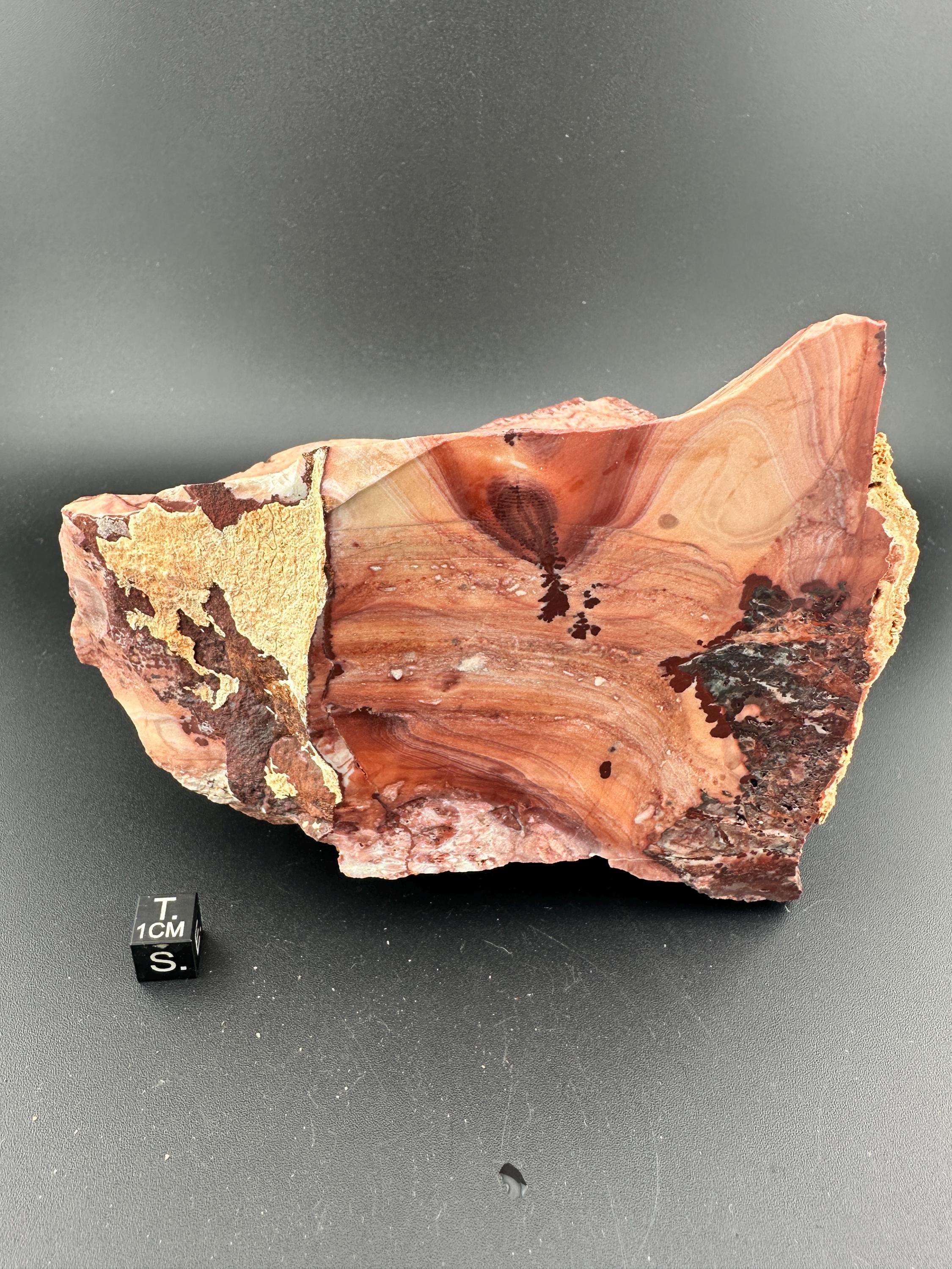 Polished Apache Sage Rhyolite Slab: Mimbres Valley Lapidary Rough - Etsy