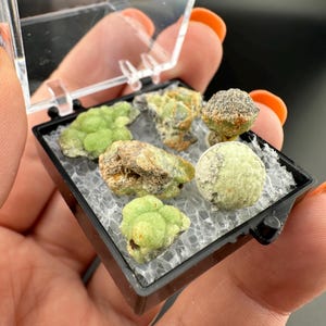 Crandallite, Wavellite - Thumbnail Crystal - Arkansas