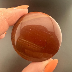 Antelope Jasper - Round Cabochon - Owyhee Mountains - Oregon, Idaho Border