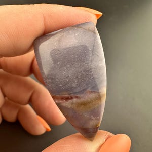 Purple Cow Jasper - Shield Cabochon - McDermitt, Oregon