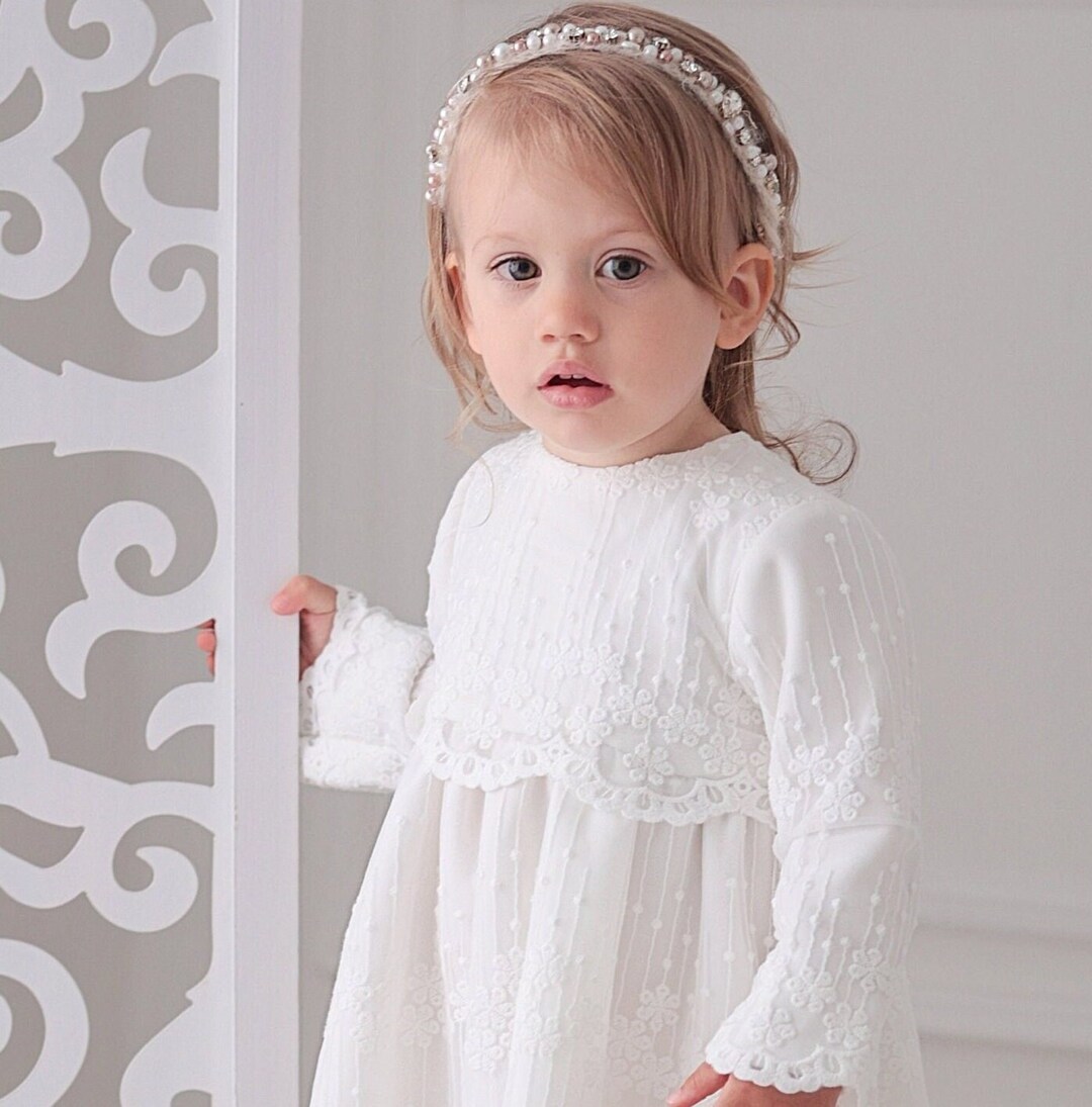 Christening Gown, Baptism Dress, Christening Dress, Baby Girl Dress