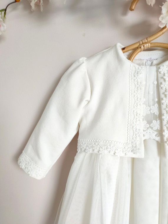 Christening bolero sales