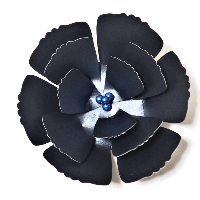 Black Decorations Decors Pink Paper Leaves Paper Flowers Backdrops Party Supplies Black Paper Flowers Black Decors Paper Flowers