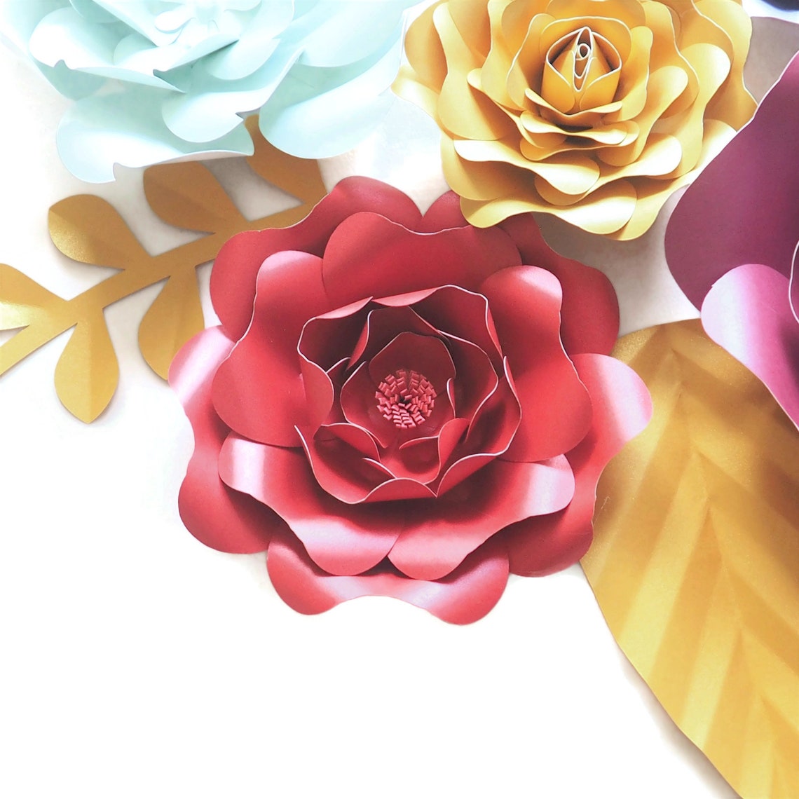 DIY Kits DIY Paper Flowers DIY Cardstock Flowers Giant Etsy