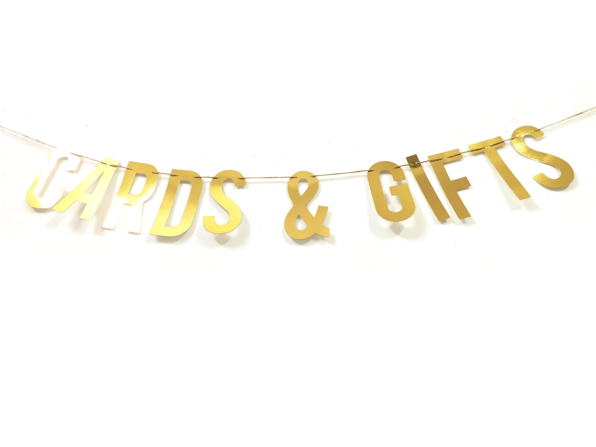 CARDS & GIFTS Banner Wedding Reception Banner Gift Table Etsy
