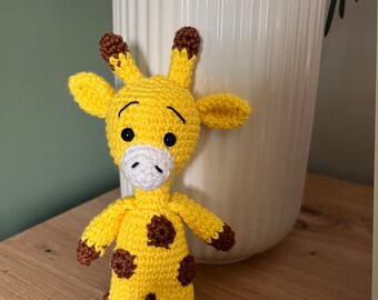 Gehäkelte Giraffe Kuscheltier Kinder Tier