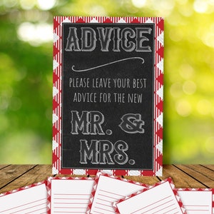 I Do BBQ Bridal Shower Advice & Wishes Sign, Printable Engagement Party Game, Couple Wedding Shower, DIY Backyard Party, Instant Download Q1