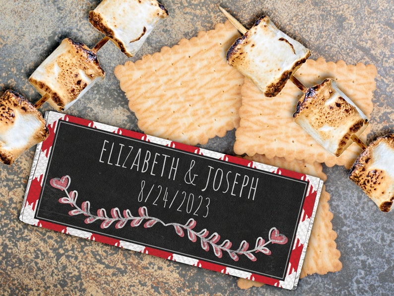 Bridal Shower Chocolate Bar Wrapper Printable Candy Bar Favor - Etsy