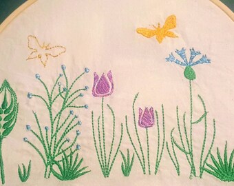 Embroidery file set "Spring"
