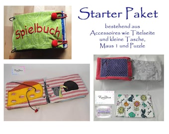 Stickdatei Spielbuch Seiten - Starter Paket