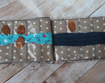 Embroidery file "Coin pouch" treasure pouch, collection folder