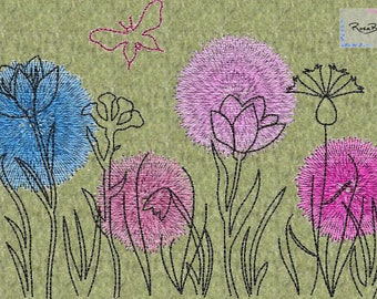 Embroidery file set "Spring II"