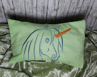 Embroidery file "Unicorn" in 6 sizes from 4x5 to 24 x 20 cm