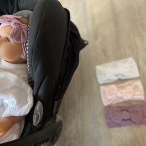 Hoofdband Haarband Haar Bow Baby Meisje Nylon Baby Peuter Baby Elastische