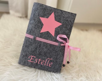 U-Hefthülle / U-Heft Untersuchungsheft Hülle Cover Impfpass Geburt Baby Taufe Geschenk persönliches personalisiertU-Hefthülle / U-Heft