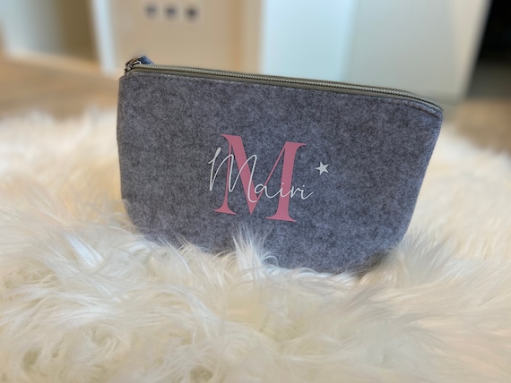 Kulturbeutel Schminktasche Utensilo Name personalisiert