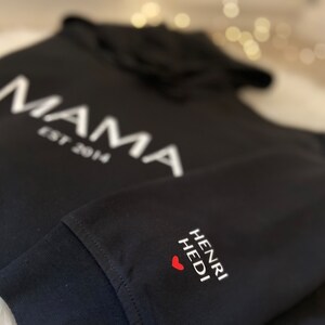 Hooded sweater hoodie personalized individual sweater gift personally mom kids image 4