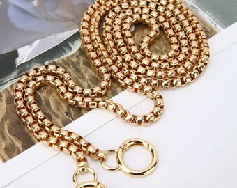 Mobile phone chain with pearl chain carabiner iPhone mobile phone chain beads and Galaxy mobile phone handbag chain chain for handbag