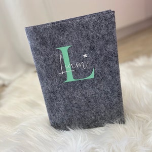 U-Hefthülle / U-Heft Untersuchungsheft Hülle Cover Impfpass Geburt Baby Taufe Geschenk persönliches personalisiertU-Hefthülle / U-Heft
