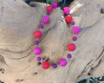 Kette aus Polarisperlen, Collier