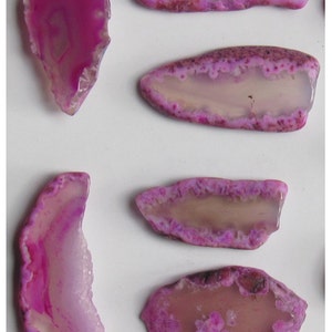 Pink Geode Necklace image 2