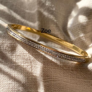 Armbänder aus Stainless Steel Edelstahl vergoldet schmaler Armreif Armband Stainless Steel vergoldet Bild 1