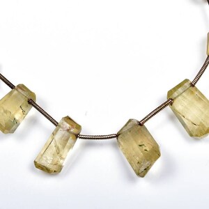 Scapolite Faceted Nuggets Beads Fancy Shape 12 to 17mm(Aprx) 8&quot;Strand 14 Beads .LT272 (7)