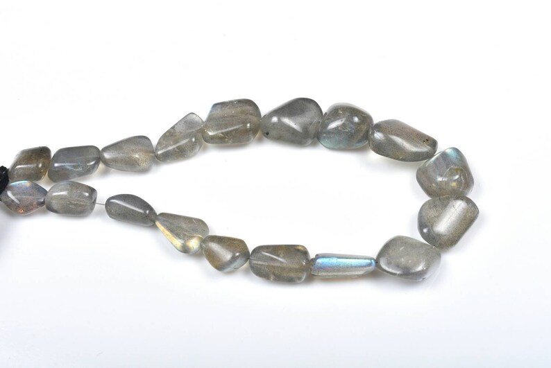 18beads..b846 9Strand 8\u00d711-13\u00d718mm Labradorite Fancy Shape Natural Labradorite Smooth Plain Nuggets Beads