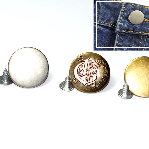 Jeansknopf, Knopf für Jeans,Druckknopf 20mm, Knopf für die Hose, umtauschen, reparieren, Ersatzknopf, Button, buttons, sewing buttons