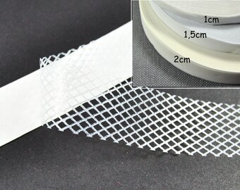 B/ügeleinlage 3,5cm anthrazit Slantastoffe 5m Stanzband Anthrazit wei/ß