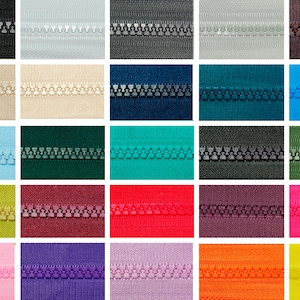 Reißverschluss teilbar wendbar 40cm