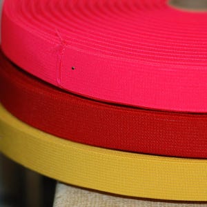 Gummiband 20mm Wäschegummi Gummilitze 20 Farben im Angebot elastic tape gummikordel gummi für Bademode Unterwäsche