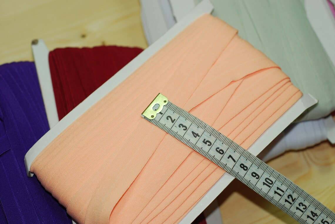 25m Falzgummi 20mm - Elastisches Einfassband In Helllila Für Näharbeiten