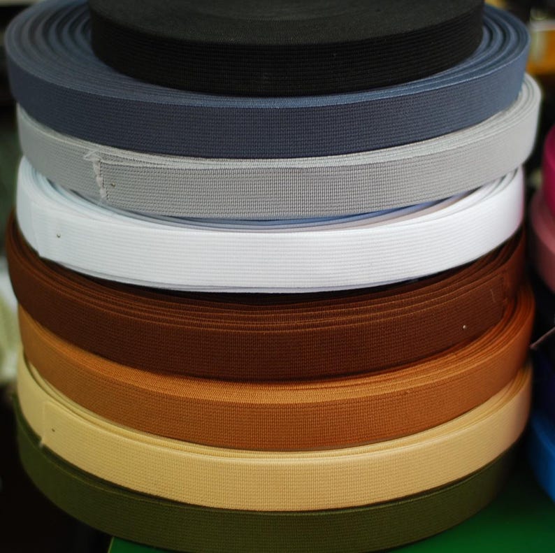 Gummiband 20mm Wäschegummi Gummilitze 20 Farben im Angebot elastic tape gummikordel gummi für Bademode Unterwäsche