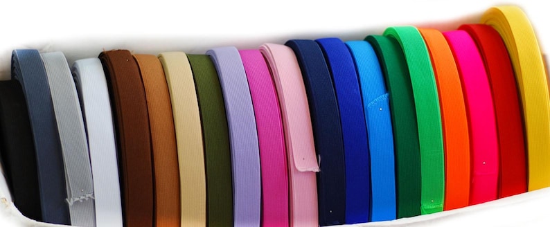 Gummiband 20mm Wäschegummi Gummilitze 20 Farben im Angebot elastic tape gummikordel gummi für Bademode Unterwäsche