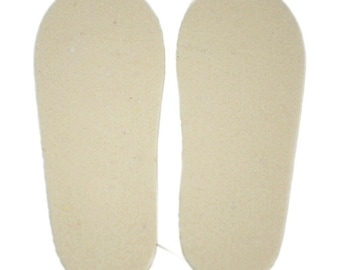 Insoles felt sole insoles made of natural felt for small children