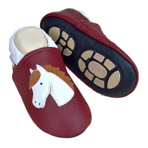 Girls horse shop slippers