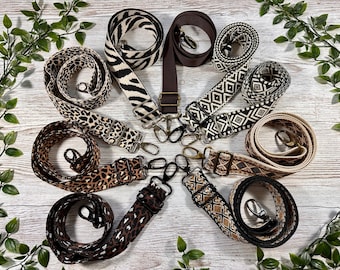 Verstellbarer Taschengurt 4 cm breit, 150 cm lang / Wechselgurt Bauchtaschen / Schulterriemen / Schultergurt breit / Kameraband / Tragegurt