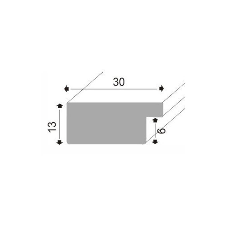 Bilderrahmen Pino schwarz matt aus Echtholz mit echtem Glas, mit oder ohne Passepartout, von 10x15 cm bis 70 x100 cm aus Deutschland Bild 6