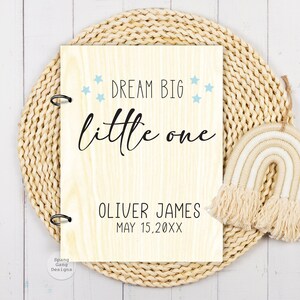 Nouveau cadeau bébé garçon | Cadeau bébé fille | Cadeau personnalisé pour baby shower | porte-cartes pour nouveau-né | Cadeau de grossesse | Cadeau pour les nouveaux parents | Souvenir