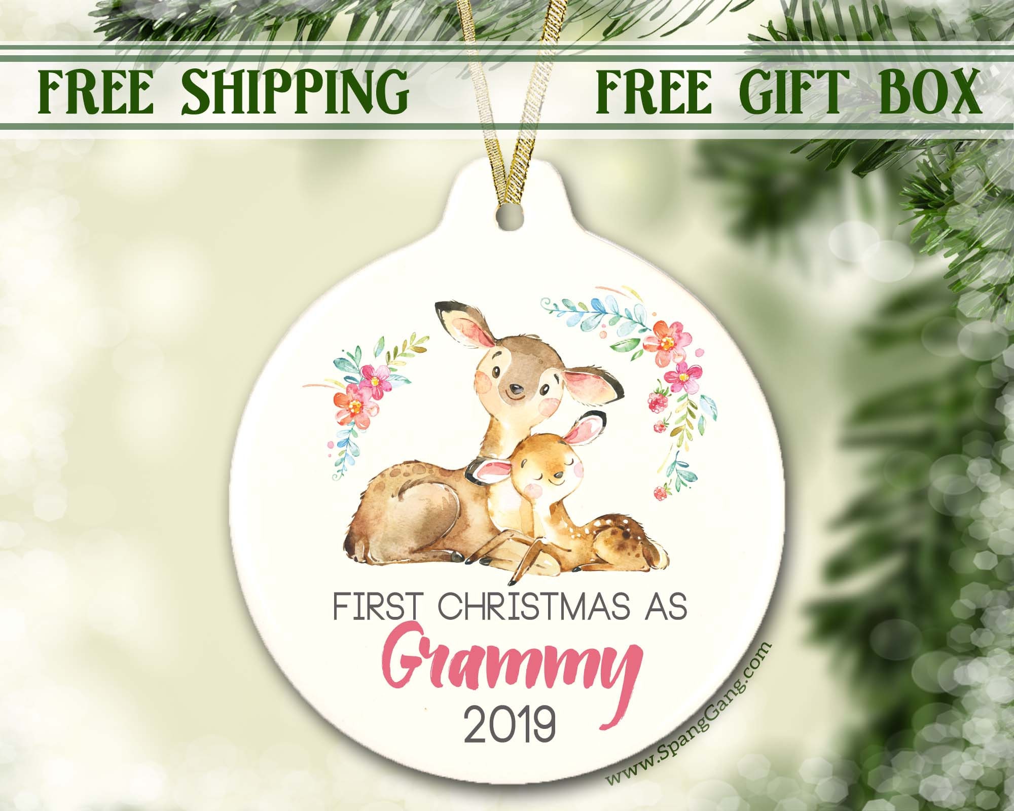 Grammy Christmas Ornament 