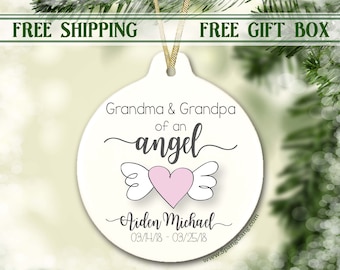 Sympathy for Grandma or Grandpa | Grandbaby Memorial | Grandma of an Angel | Baby Memorial | Miscarriage Keepsake | Grandbaby Sympathy Loss