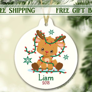 Christmas Gift for New Baby | My First Christmas Ornament | Baby&#39;s First Christmas | 1st Christmas | Baby Girl | Baby Boy | Baby Gift |