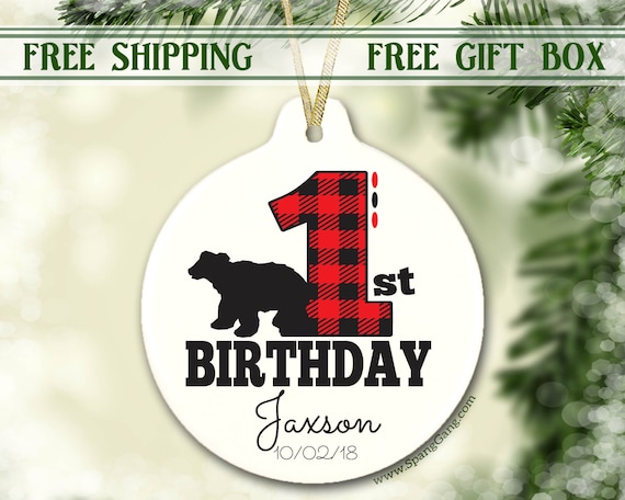 first birthday keepsake boy