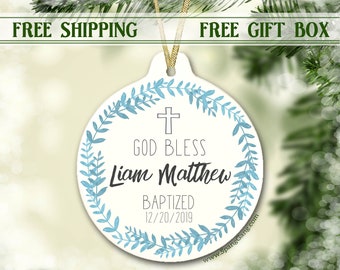 Baptism Gift | Baptism Gift Girl | Baptism Gift Boy | Personalized Baptism Gift | Baptismal Gift | Baptism Ornament Boy | Baptism Gift