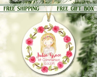 First Communion Gift Girl | First Confirmation Gift Girl | Confirmation Gift | 1st Communion Gift | Godchild Gift | First Holy Communion