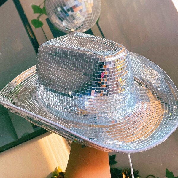 Cowboy Boots Disco Ball Etsy